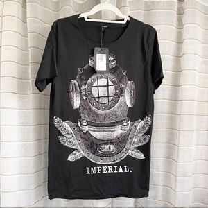 NWT Imperial Couture Scuba Diver Tee Shirt